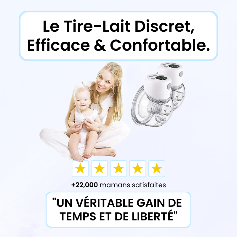 Tire-Lait Électrique à Mains Libres - NeevaPump